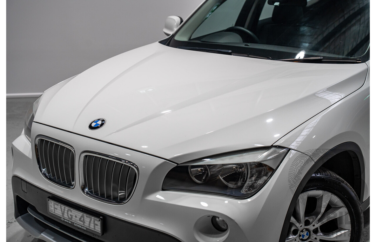 07/2011 BMW X1 xDrive 23d (AWD) E84 MY11 4d Wagon White Turbo Diesel 2.0L