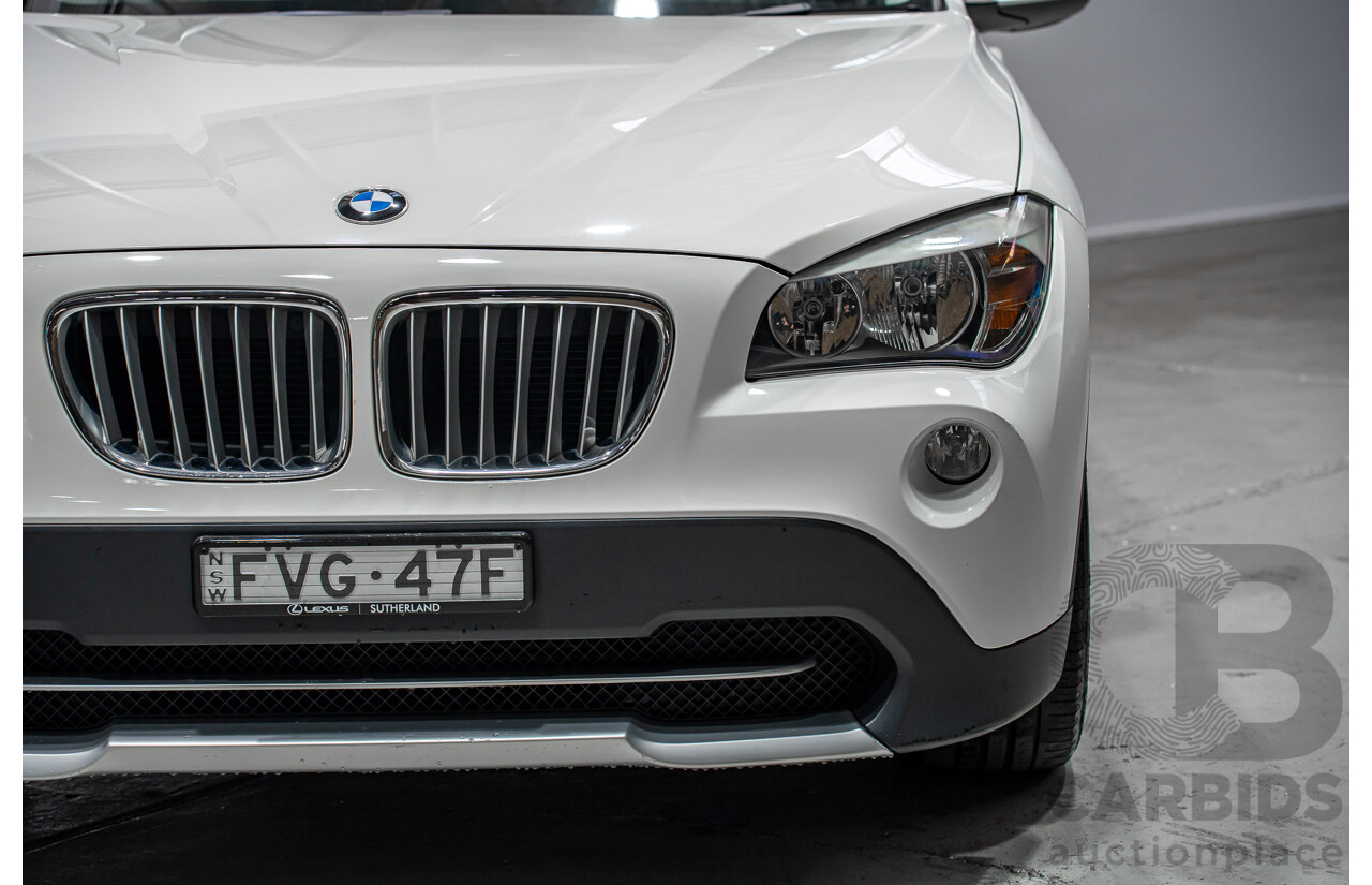 07/2011 BMW X1 xDrive 23d (AWD) E84 MY11 4d Wagon White Turbo Diesel 2.0L