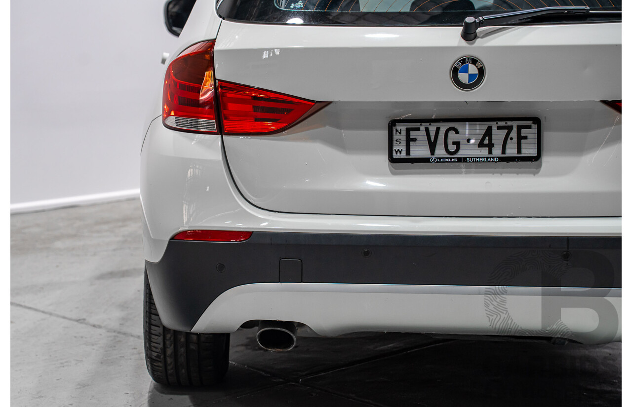 07/2011 BMW X1 xDrive 23d (AWD) E84 MY11 4d Wagon White Turbo Diesel 2.0L