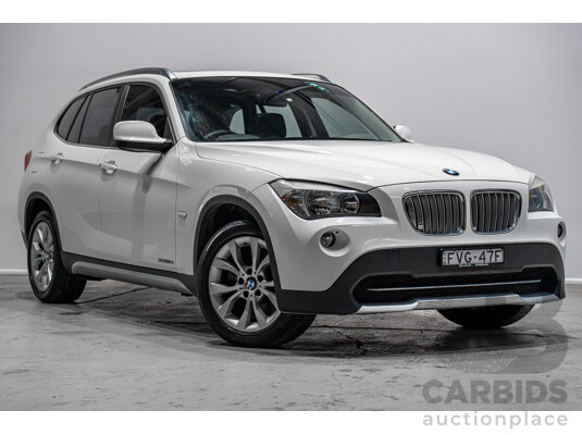 07/2011 BMW X1 xDrive 23d (AWD) E84 MY11 4d Wagon White Turbo Diesel 2.0L