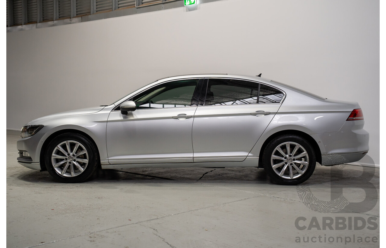 10/2016 Volkswagen Passat 132 TSI Comfortline 3C MY17 4d Sedan Silver Turbo 1.8L