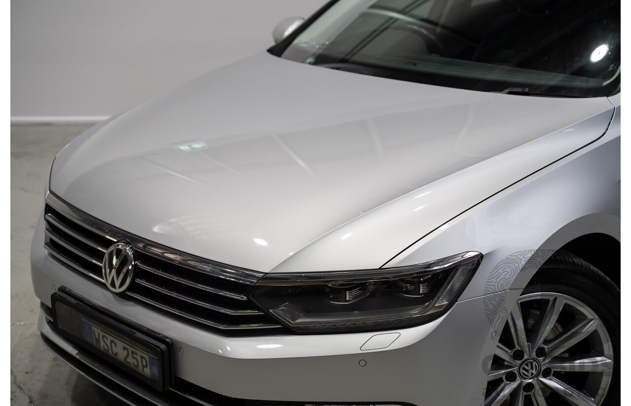 10/2016 Volkswagen Passat 132 TSI Comfortline 3C MY17 4d Sedan Silver Turbo 1.8L