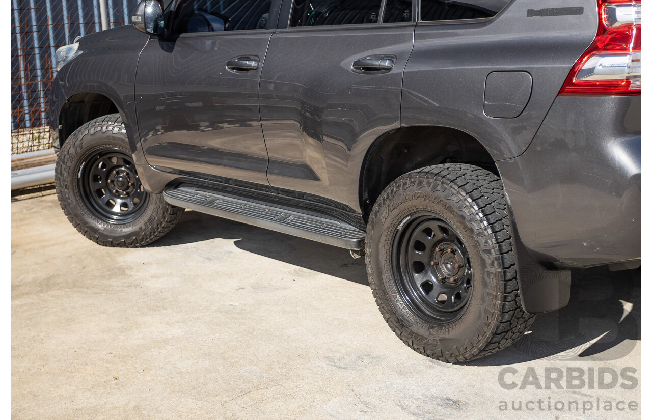 11/2013 Toyota Landcruiser Prado GXL (4x4) KDJ150R MY14 4d Wagon Graphite Grey Metallic Turbo Diesel 3.0L - 7 Seater
