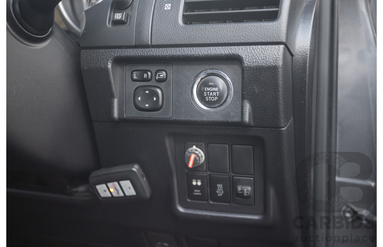 11/2013 Toyota Landcruiser Prado GXL (4x4) KDJ150R MY14 4d Wagon Graphite Grey Metallic Turbo Diesel 3.0L - 7 Seater