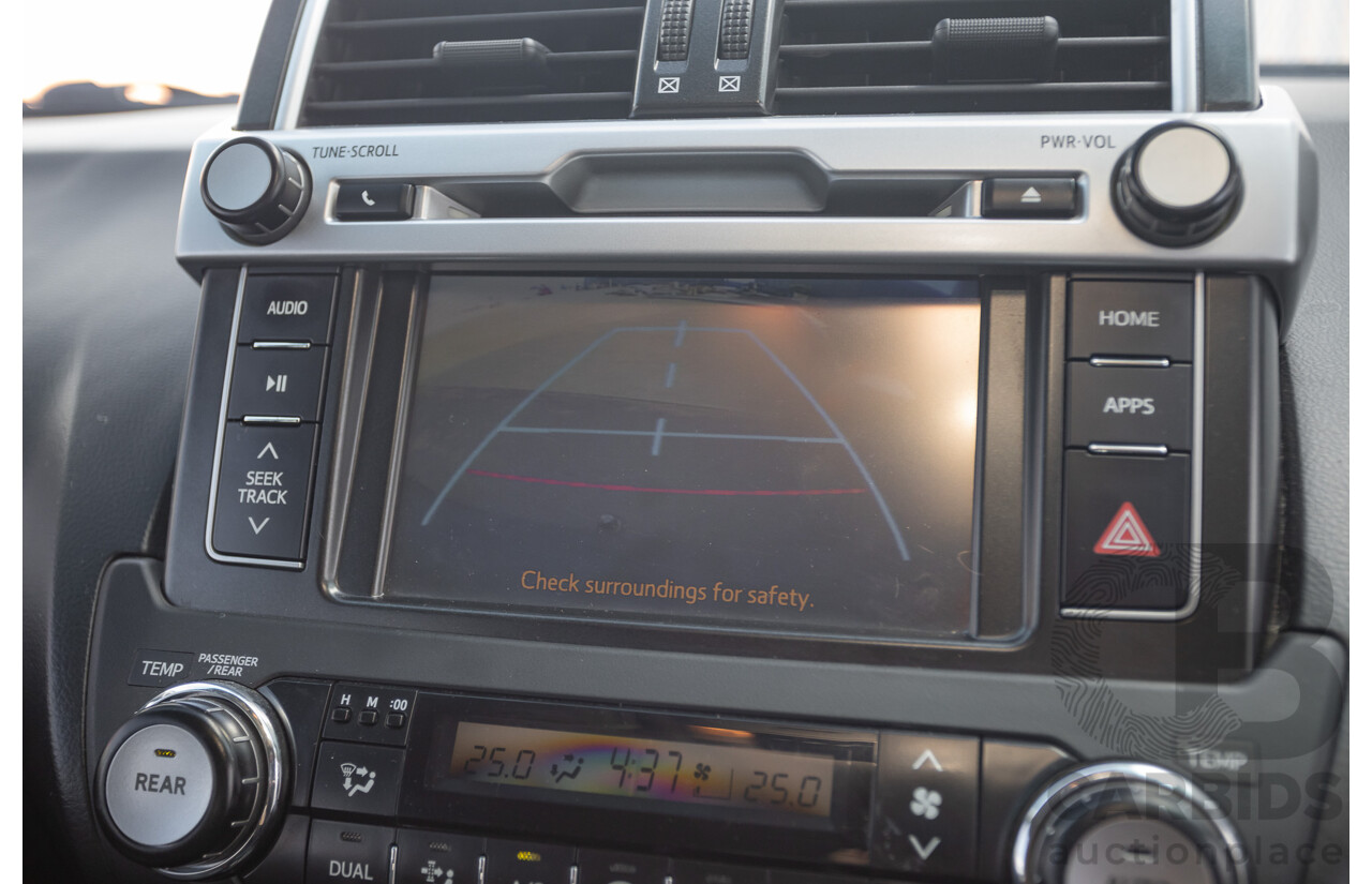 11/2013 Toyota Landcruiser Prado GXL (4x4) KDJ150R MY14 4d Wagon Graphite Grey Metallic Turbo Diesel 3.0L - 7 Seater