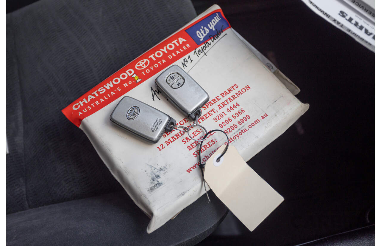 11/2013 Toyota Landcruiser Prado GXL (4x4) KDJ150R MY14 4d Wagon Graphite Grey Metallic Turbo Diesel 3.0L - 7 Seater