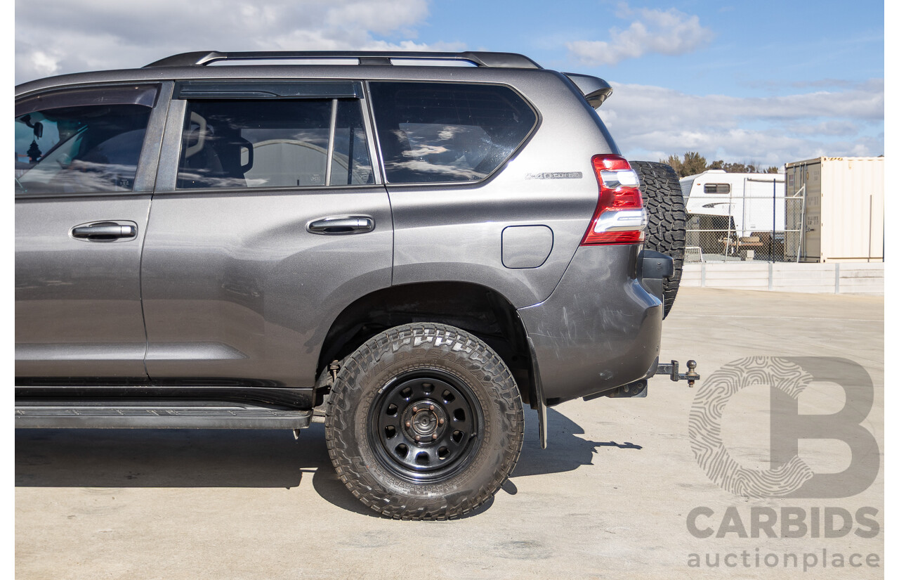 11/2013 Toyota Landcruiser Prado GXL (4x4) KDJ150R MY14 4d Wagon Graphite Grey Metallic Turbo Diesel 3.0L - 7 Seater