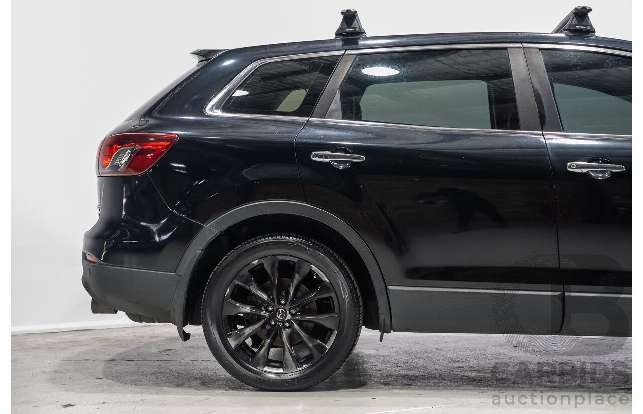 11/2015 Mazda CX-9 Grand Touring 4x4 MY14 4d Wagon Black 3.7L