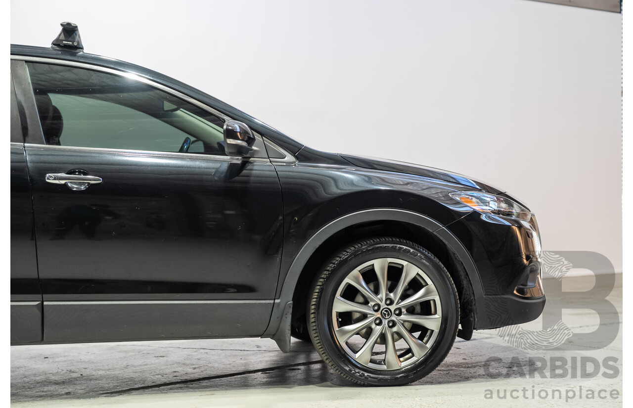 11/2015 Mazda CX-9 Grand Touring 4x4 MY14 4d Wagon Black 3.7L