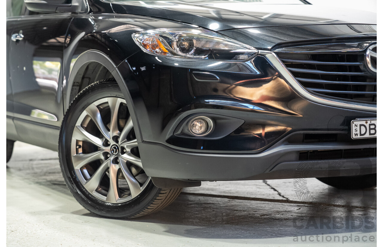 11/2015 Mazda CX-9 Grand Touring 4x4 MY14 4d Wagon Black 3.7L
