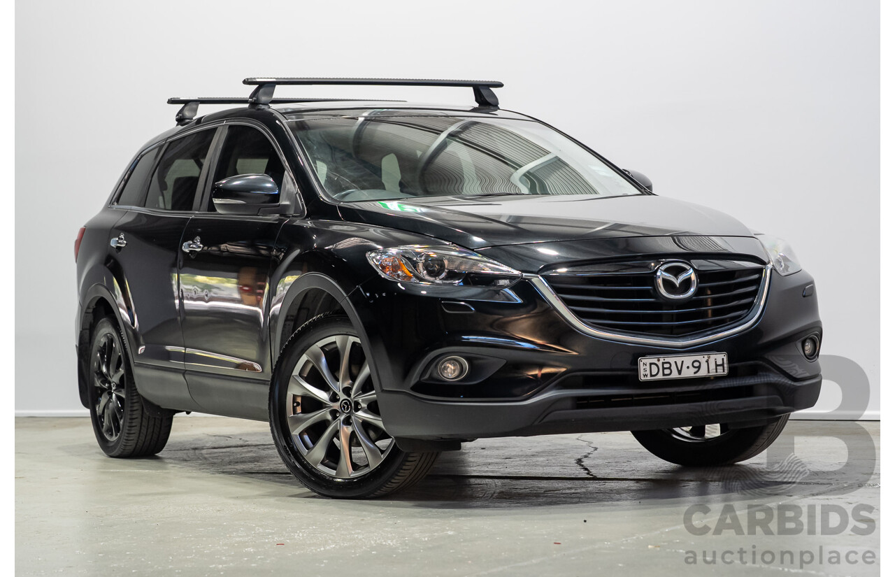 11/2015 Mazda CX-9 Grand Touring 4x4 MY14 4d Wagon Black 3.7L