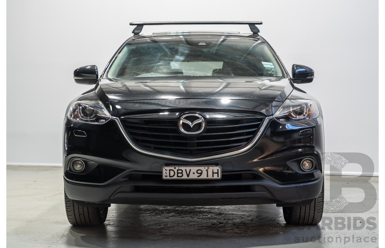 11/2015 Mazda CX-9 Grand Touring 4x4 MY14 4d Wagon Black 3.7L