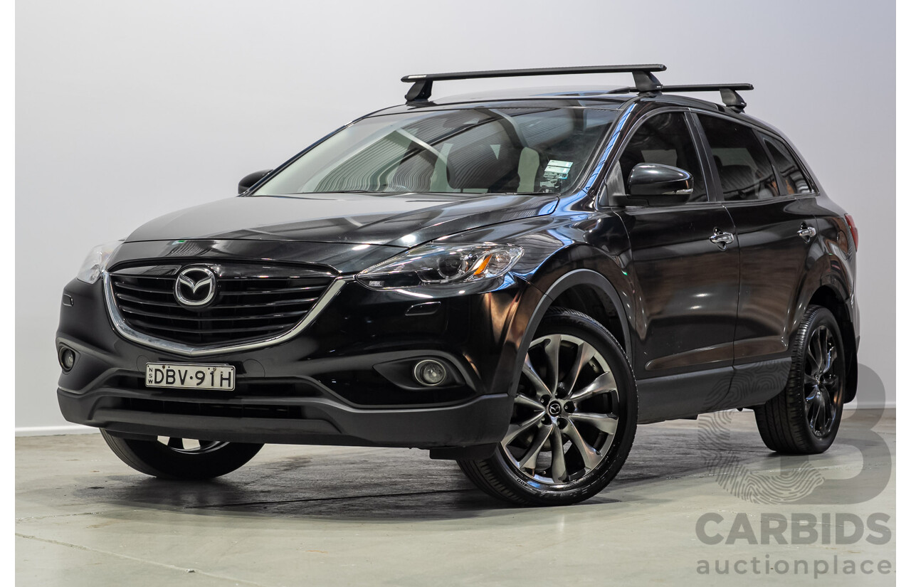 11/2015 Mazda CX-9 Grand Touring 4x4 MY14 4d Wagon Black 3.7L