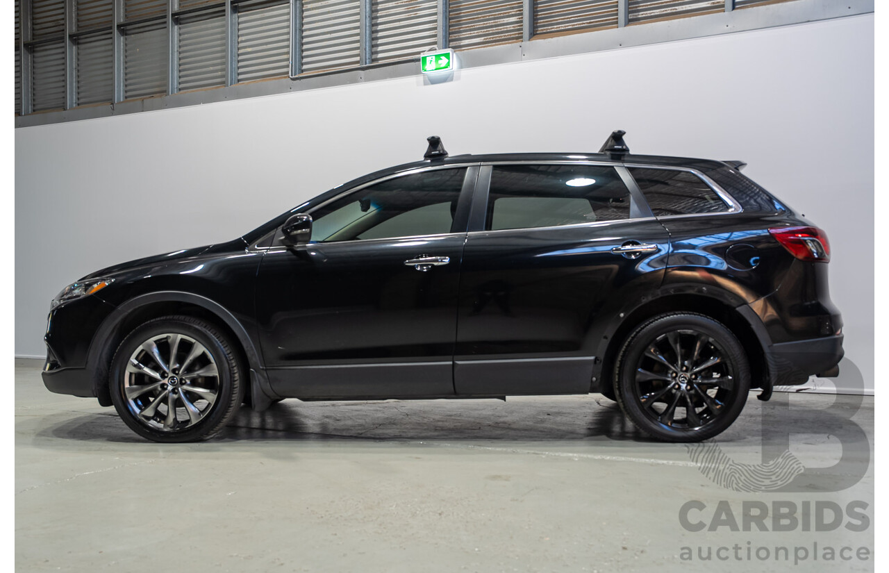 11/2015 Mazda CX-9 Grand Touring 4x4 MY14 4d Wagon Black 3.7L