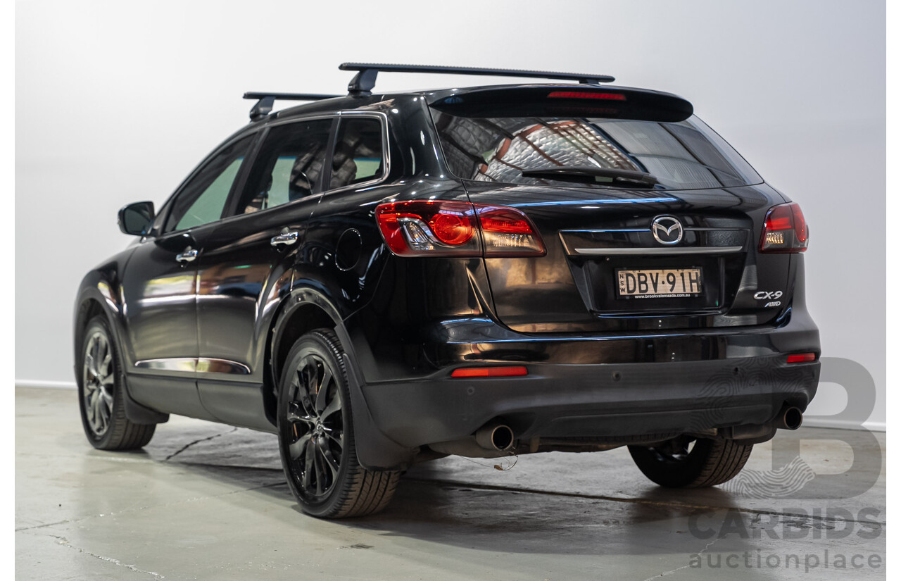 11/2015 Mazda CX-9 Grand Touring 4x4 MY14 4d Wagon Black 3.7L