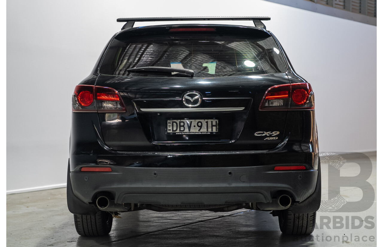 11/2015 Mazda CX-9 Grand Touring 4x4 MY14 4d Wagon Black 3.7L
