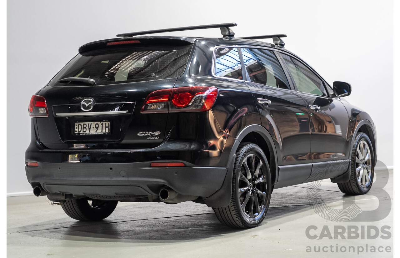 11/2015 Mazda CX-9 Grand Touring 4x4 MY14 4d Wagon Black 3.7L