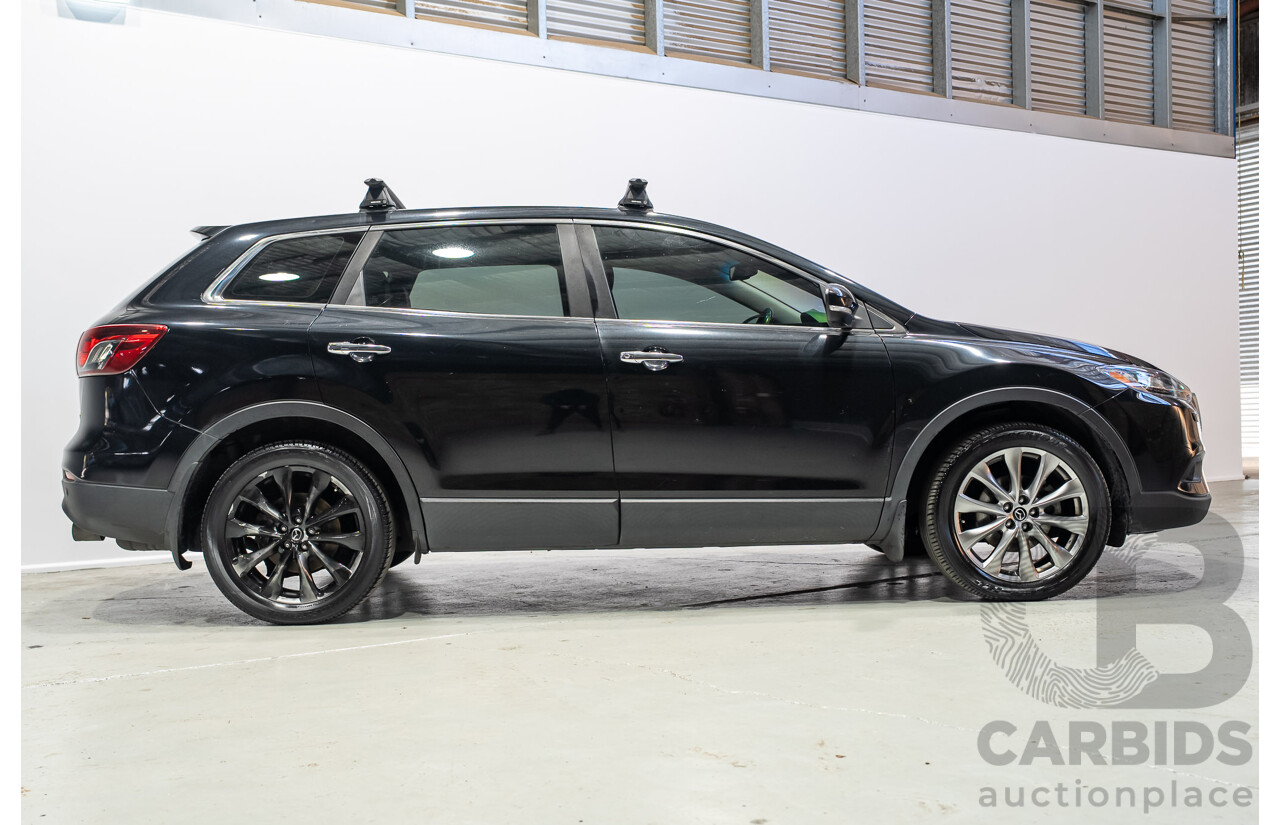 11/2015 Mazda CX-9 Grand Touring 4x4 MY14 4d Wagon Black 3.7L