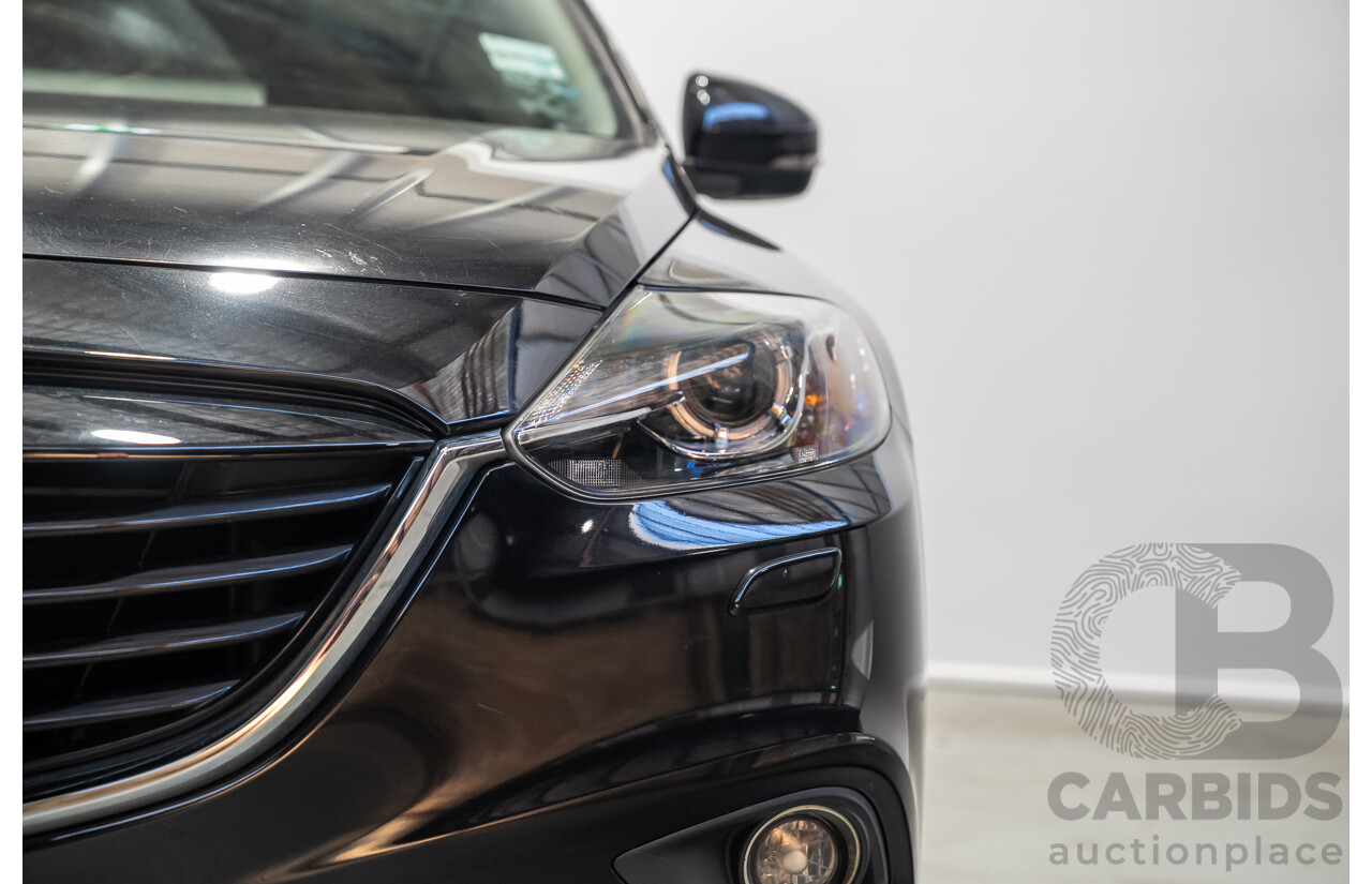 11/2015 Mazda CX-9 Grand Touring 4x4 MY14 4d Wagon Black 3.7L