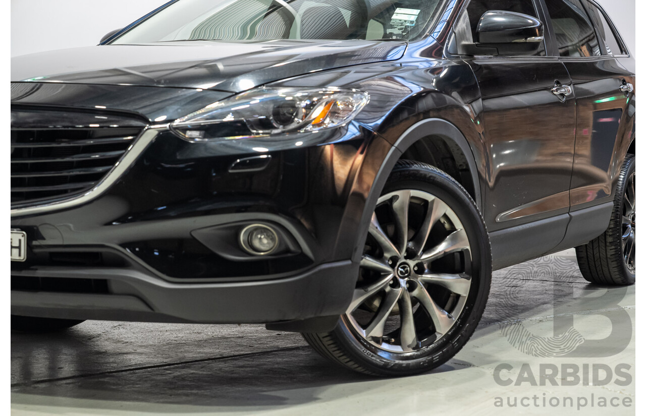 11/2015 Mazda CX-9 Grand Touring 4x4 MY14 4d Wagon Black 3.7L