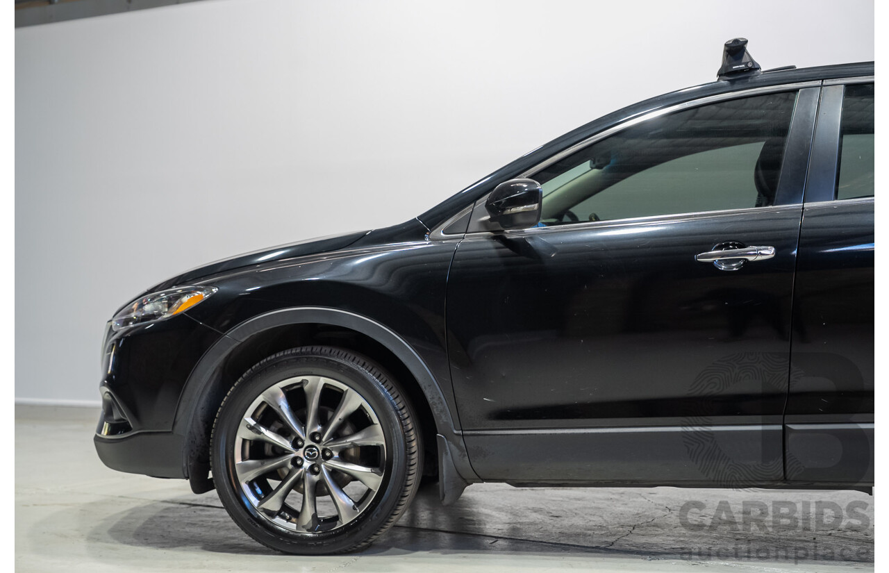 11/2015 Mazda CX-9 Grand Touring 4x4 MY14 4d Wagon Black 3.7L