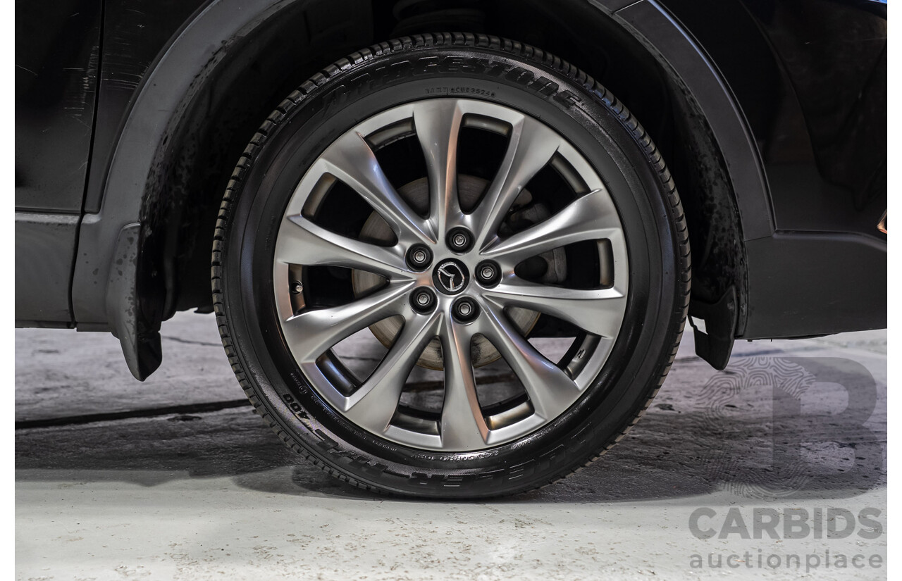 11/2015 Mazda CX-9 Grand Touring 4x4 MY14 4d Wagon Black 3.7L
