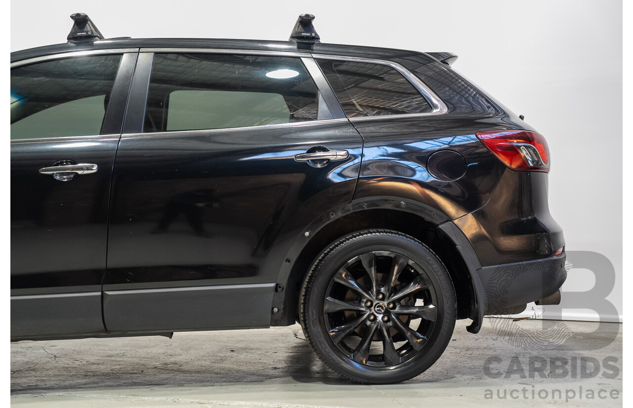 11/2015 Mazda CX-9 Grand Touring 4x4 MY14 4d Wagon Black 3.7L