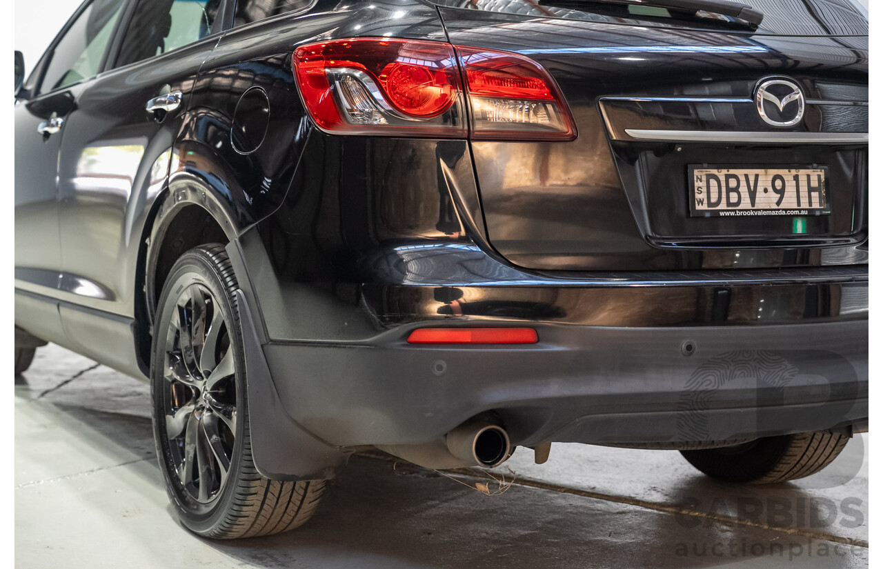 11/2015 Mazda CX-9 Grand Touring 4x4 MY14 4d Wagon Black 3.7L