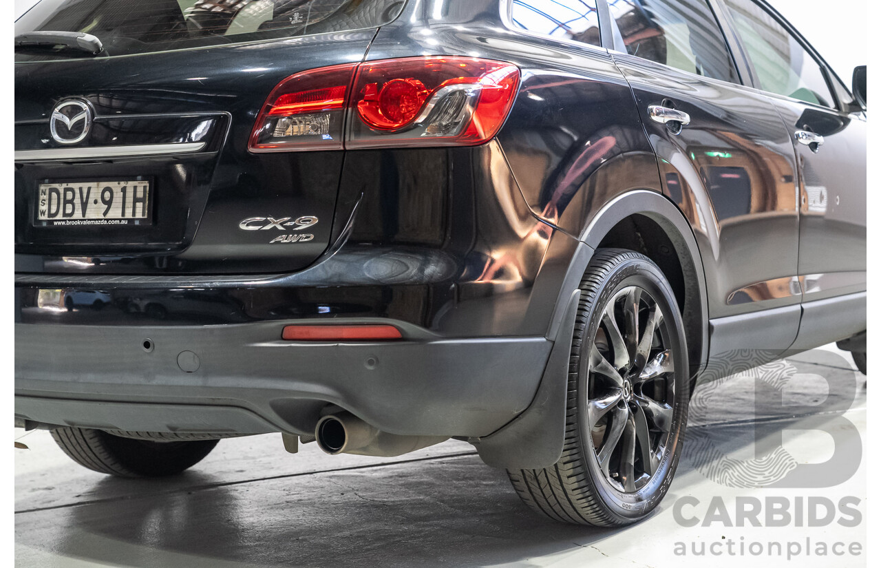 11/2015 Mazda CX-9 Grand Touring 4x4 MY14 4d Wagon Black 3.7L