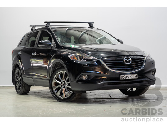 11/2015 Mazda CX-9 Grand Touring 4x4 MY14 4d Wagon Black 3.7L