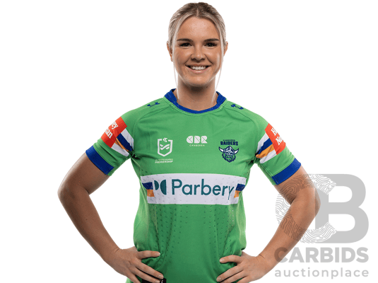 11. Jordyn Preston - Match Worn and Signed NRLW Canberra Raiders 2026 Indigenous Round Jersey - Round 7 v Knights - Proceeds towards the Raiders Foundation