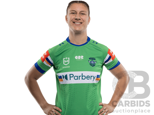 4. Isabella Waterman - Match Worn and Signed NRLW Canberra Raiders 2026 Indigenous Round Jersey - Round 7 v Knights - Proceeds towards the Raiders Foundation