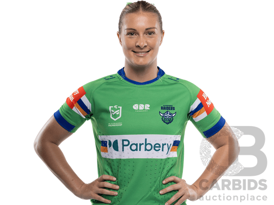 8. Chloe Saunders - Match Worn and Signed NRLW Canberra Raiders 2026 Indigenous Round Jersey - Round 7 v Knights - Proceeds towards the Raiders Foundation