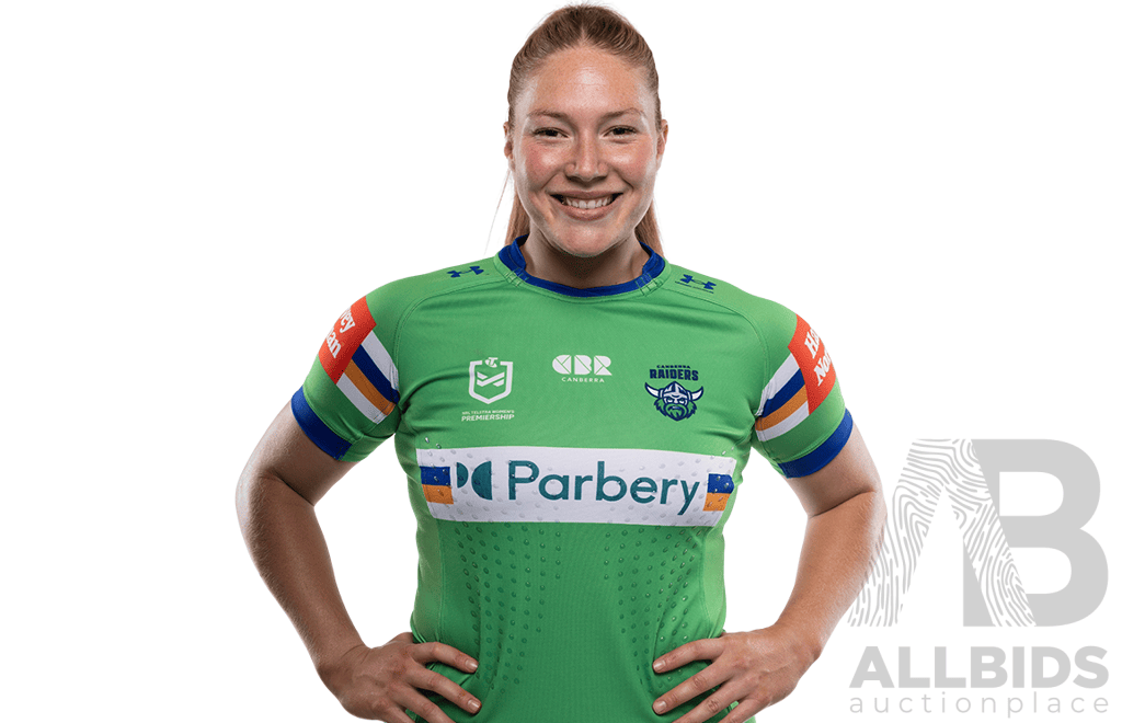 15. Grace Kemp - Match Worn and Signed NRLW Canberra Raiders 2026 Indigenous Round Jersey - Round 7 v Knights - Proceeds towards the Raiders Foundation