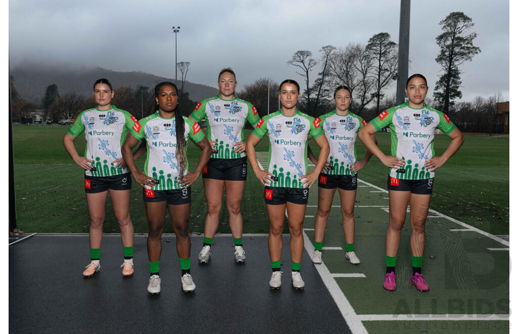 3. Leianne Tufuga - Match Worn and Signed NRLW Canberra Raiders 2026 Indigenous Round Jersey - Round 7 v Knights - Proceeds towards the Raiders Foundation
