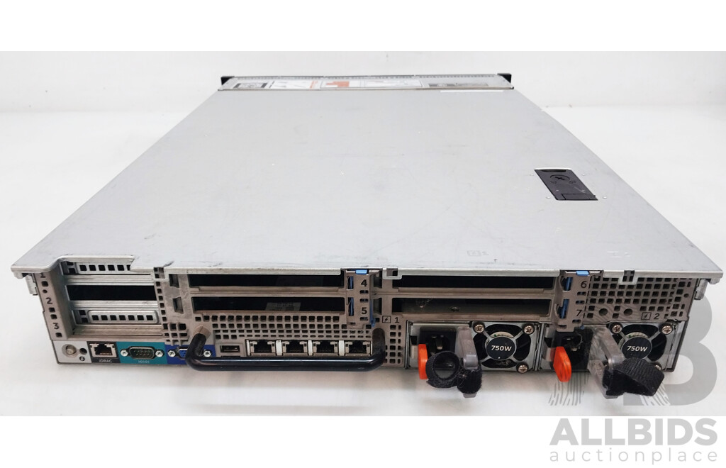 Dell PowerEdge R720 Dual Intel Xeon (E5-2630 V2) 2.60GHz-3.10GHz 6-Core CPU 2RU Server W/ 32GB DDR3
