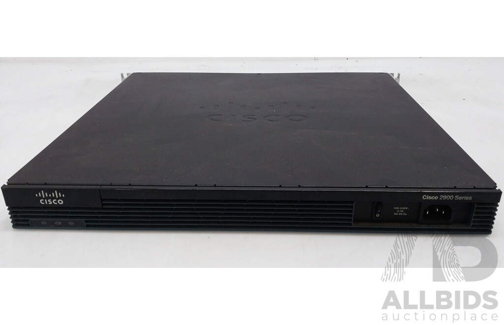Cisco 2900 Series Assorted Integrated Service Routers