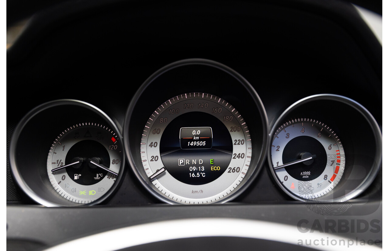 02/2014 Mercedes-Benz C250 Avantgarde W204 MY14 4d Wagon Silver Turbo 1.8L