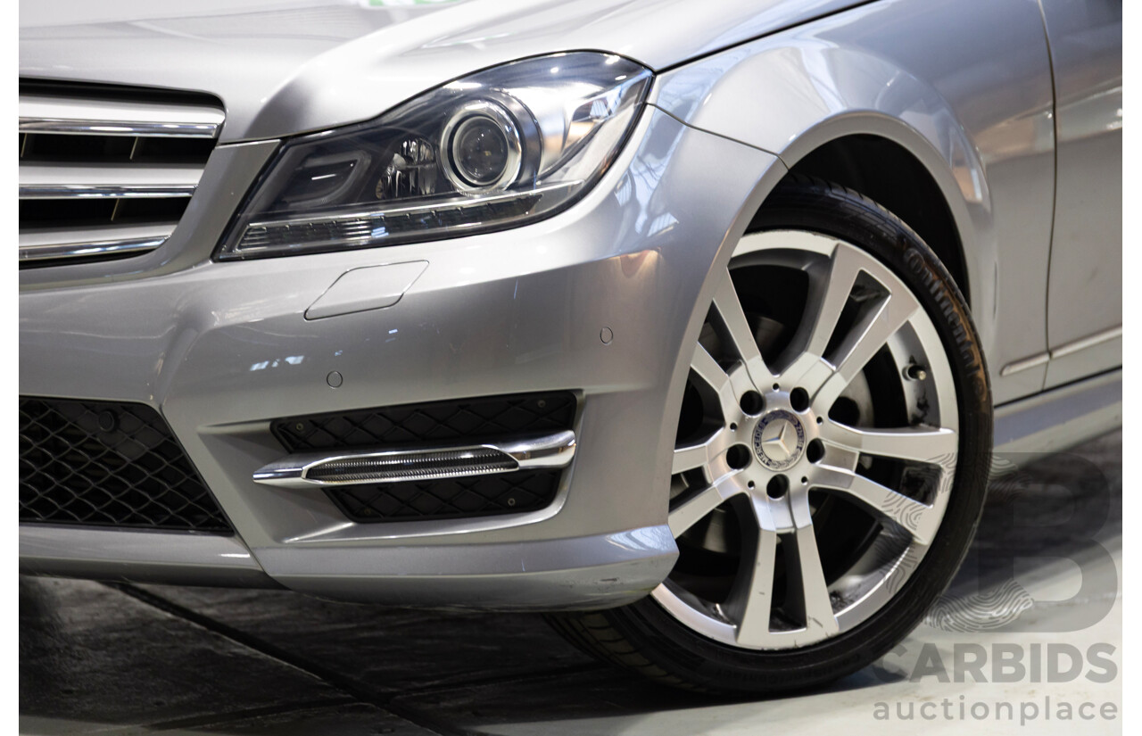 02/2014 Mercedes-Benz C250 Avantgarde W204 MY14 4d Wagon Silver Turbo 1.8L