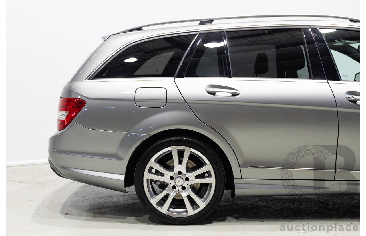 02/2014 Mercedes-Benz C250 Avantgarde W204 MY14 4d Wagon Silver Turbo 1.8L