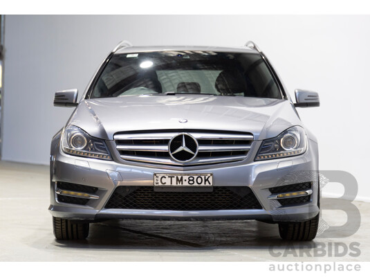 02/2014 Mercedes-Benz C250 Avantgarde W204 MY14 4d Wagon Silver Turbo 1.8L