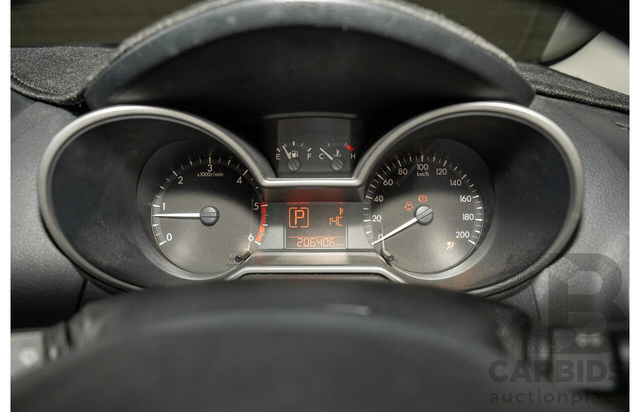01/2012 Mazda Bt-50 GT (4x4) Dual Cab Utility White 3.2L