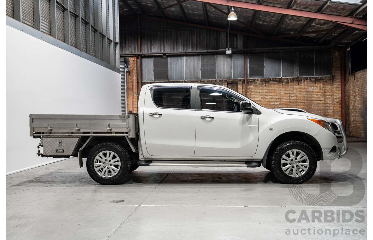 01/2012 Mazda Bt-50 GT (4x4) Dual Cab Utility White 3.2L