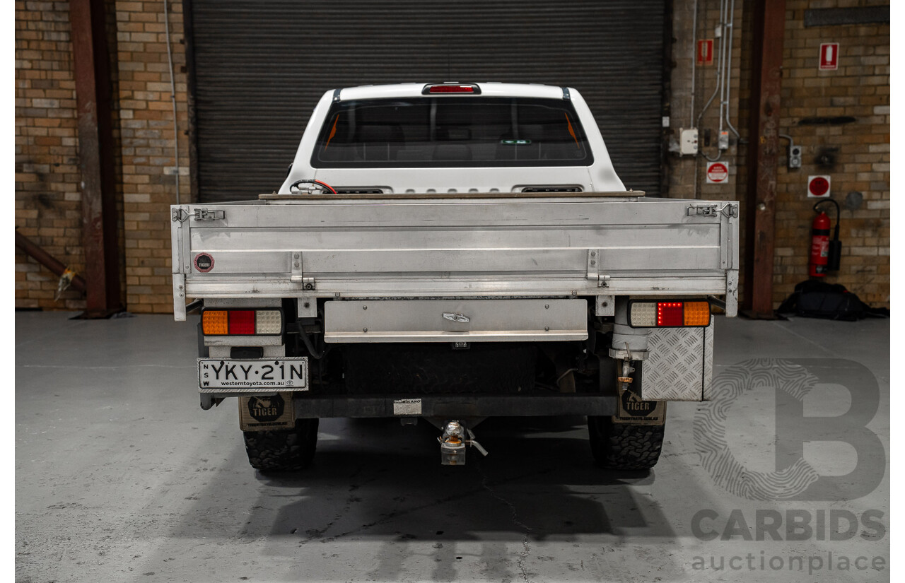 01/2012 Mazda Bt-50 GT (4x4) Dual Cab Utility White 3.2L