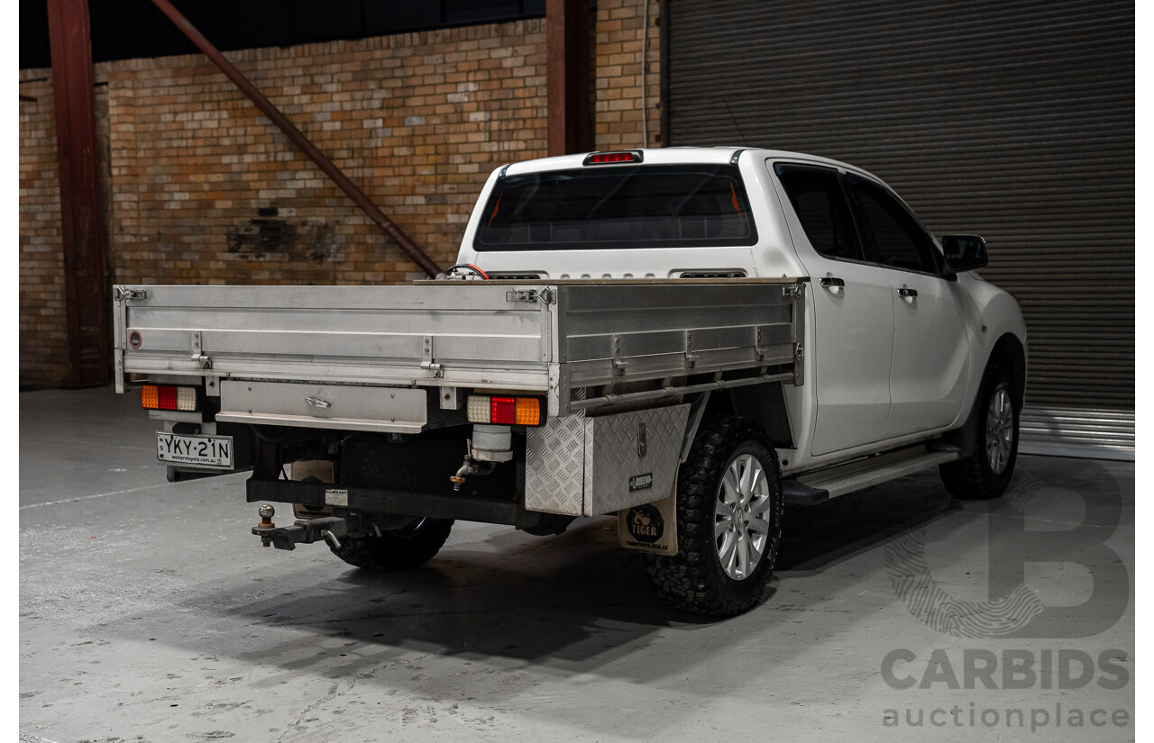 01/2012 Mazda Bt-50 GT (4x4) Dual Cab Utility White 3.2L