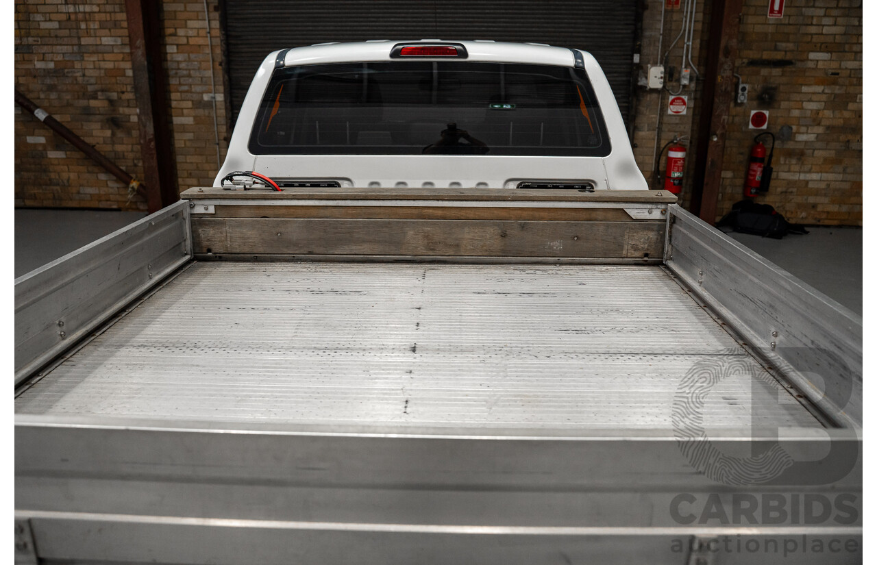 01/2012 Mazda Bt-50 GT (4x4) Dual Cab Utility White 3.2L