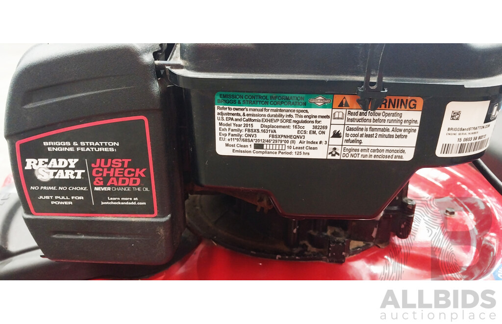 Toro AWD Self Propelled Mower