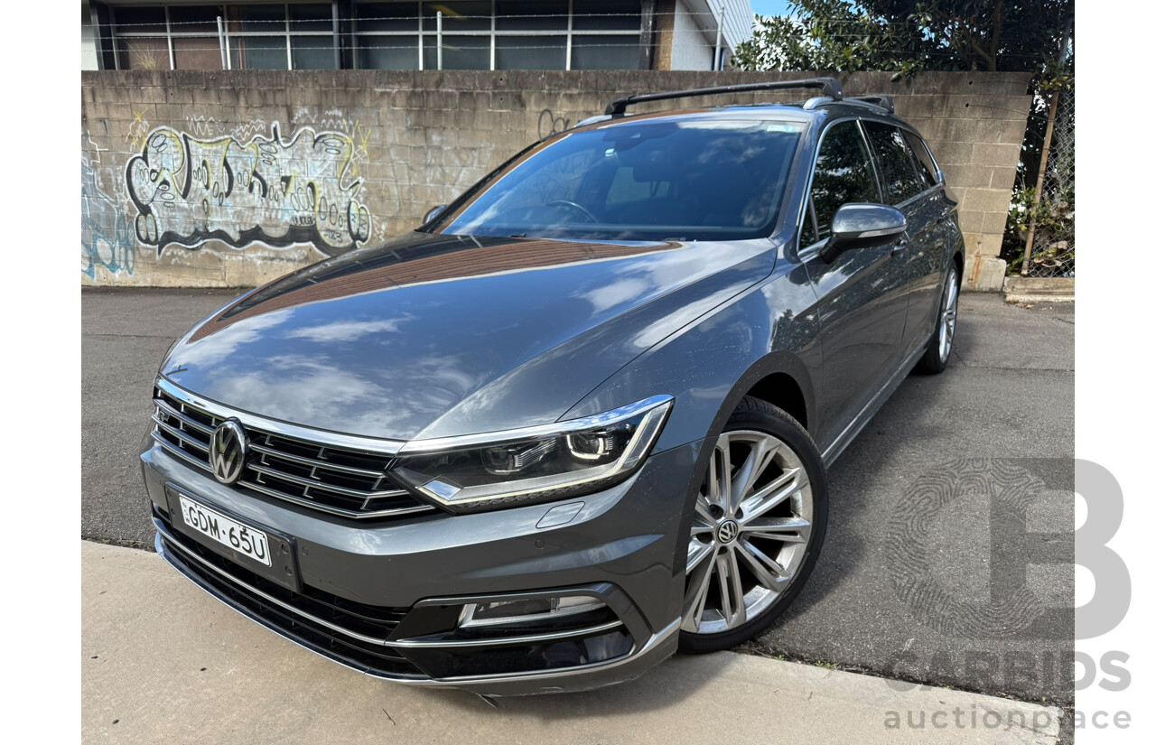 11/2015 Volkswagen Passat 140 TDI HIGHLINE FWD 3C MY16 4D Wagon Grey Turbo Diesel 2.0L