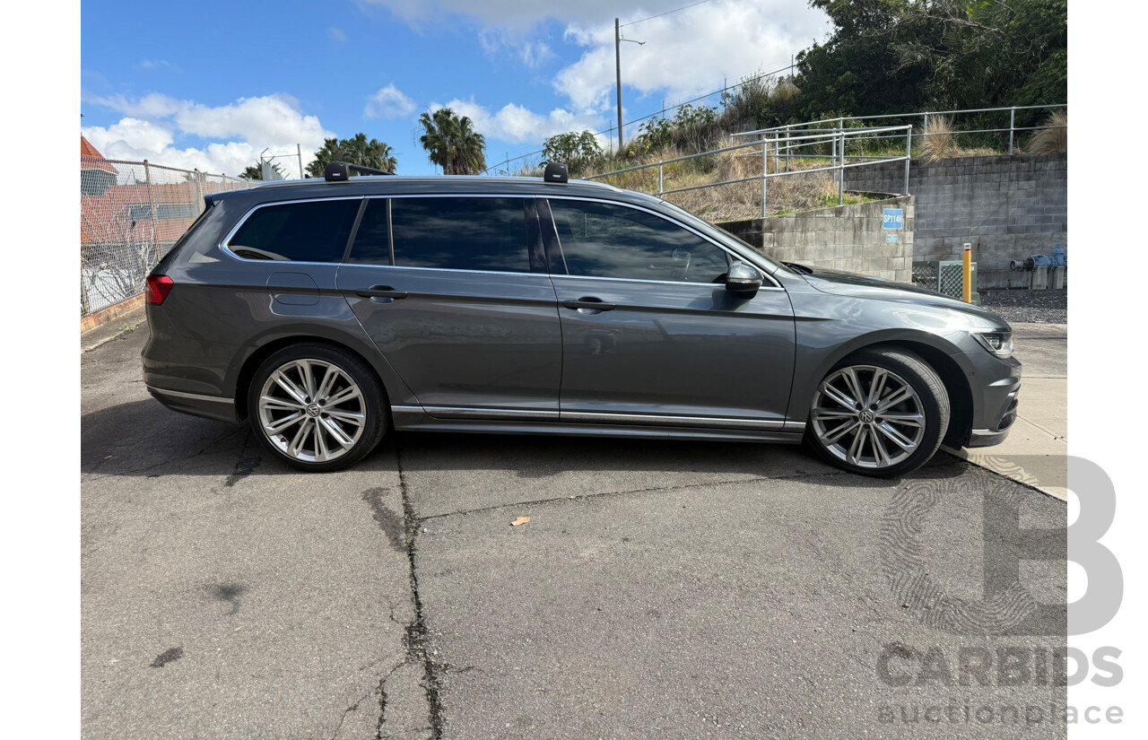 11/2015 Volkswagen Passat 140 TDI HIGHLINE FWD 3C MY16 4D Wagon Grey Turbo Diesel 2.0L