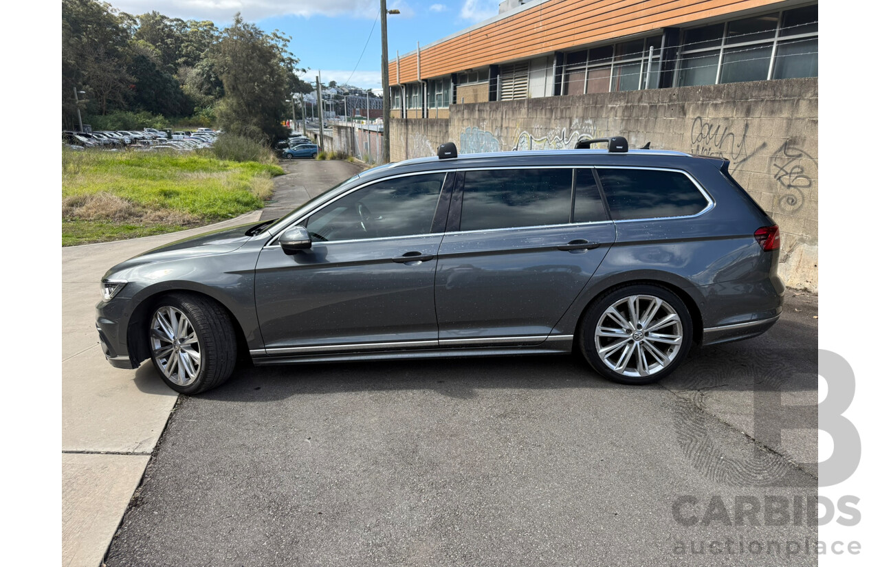 11/2015 Volkswagen Passat 140 TDI HIGHLINE FWD 3C MY16 4D Wagon Grey Turbo Diesel 2.0L